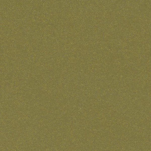 Close-up of a textured olive green fabric.