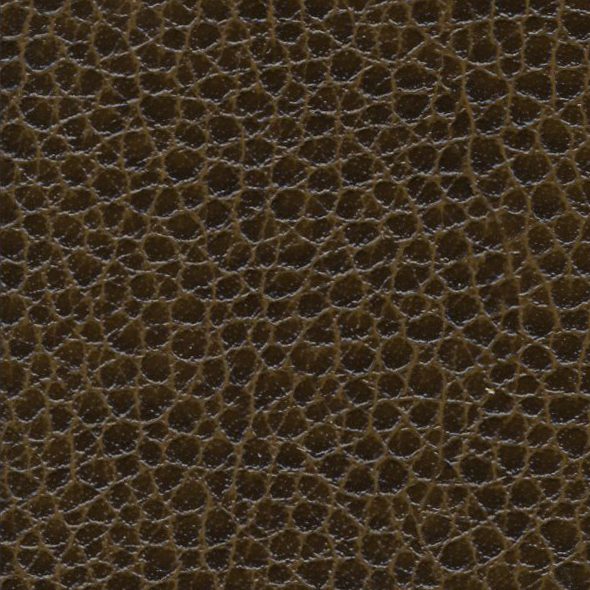 Close-up of brown textured leather pattern.