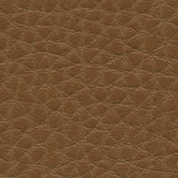 Close-up of textured brown leather surface.