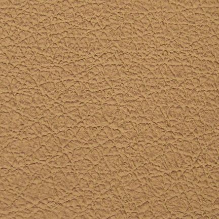 Close-up of textured brown leather surface.