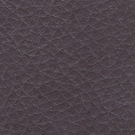 Close-up of dark textured leather surface.