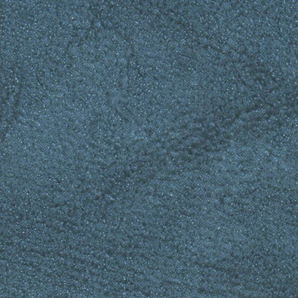 Close-up of a textured blue fabric.