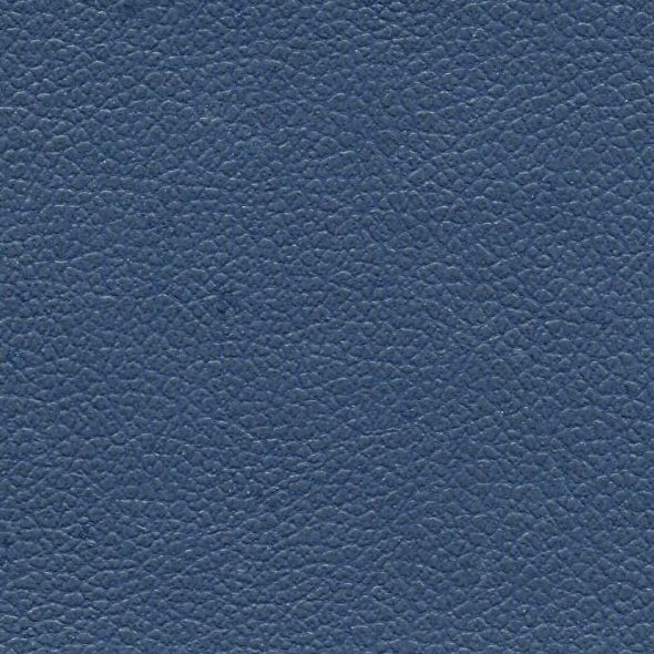 Close-up of textured navy blue leather material.