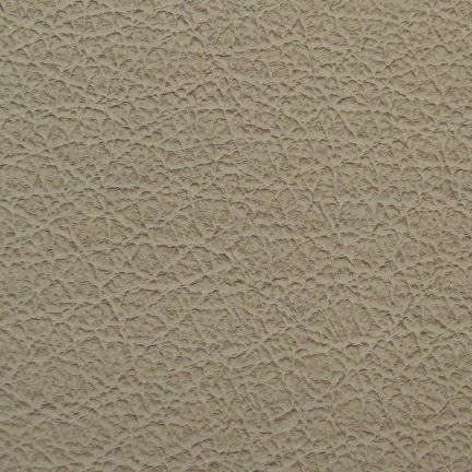 Close-up of textured beige leather material.