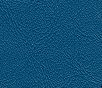 Close-up texture of blue leather material.