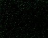 Starry night sky with scattered greenish stars.