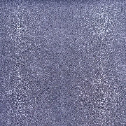 A close-up of a textured blue fabric surface.