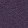 Close-up of textured dark purple leather material.