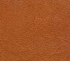 Close-up of textured brown leather surface.