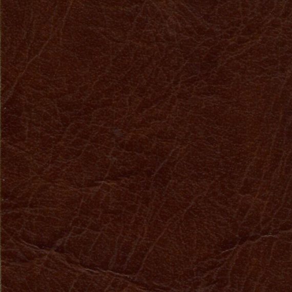 Close-up of brown leather texture with natural creases.
