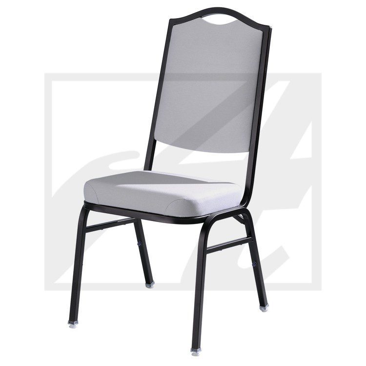 Modern conference chair with cushioned seat and backrest.