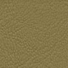 Close-up of textured olive green leather surface.