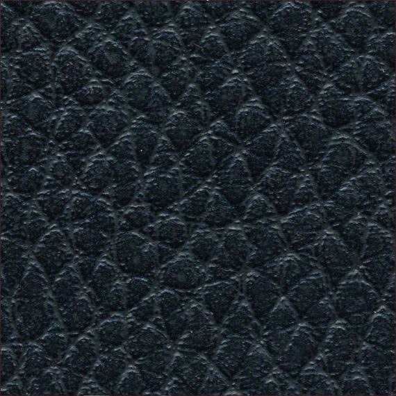 Close-up of textured black leather surface with natural grain patterns.