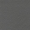 Close-up of dark gray textured leather surface.