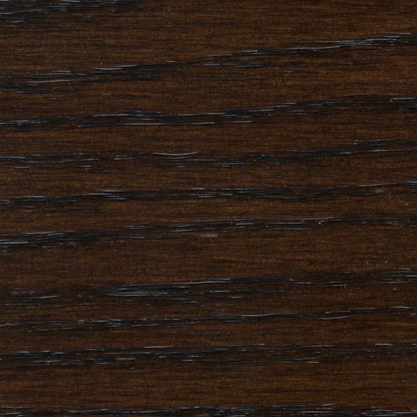 Close-up of dark brown wood grain texture.