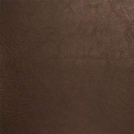 Close-up of brown leather texture with natural creases.