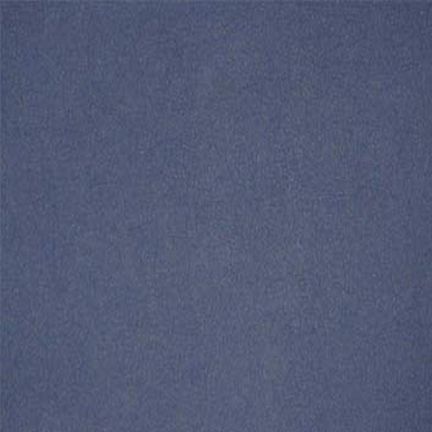 A textured blue-gray background with subtle fabric-like patterns.