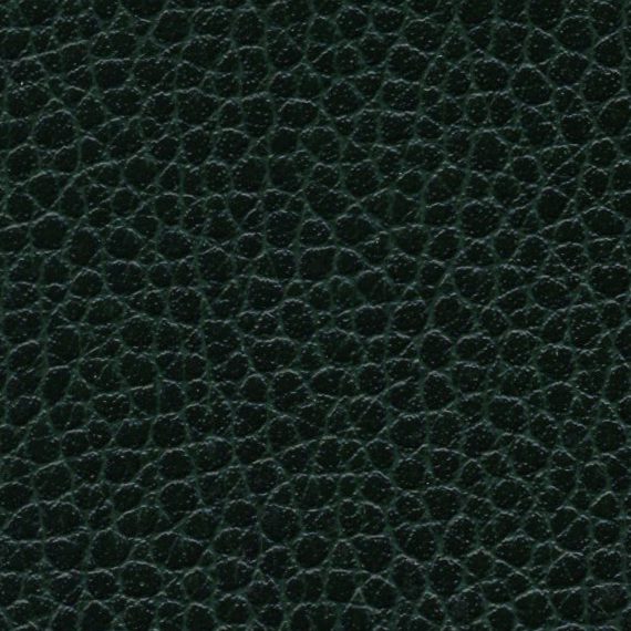 Close-up of black textured leather surface.