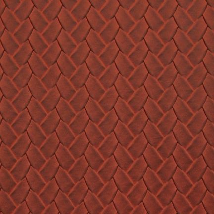 Close-up of a textured red-brown patterned surface.