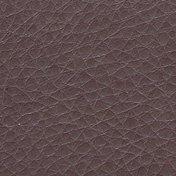 Close-up of textured brown leather surface.
