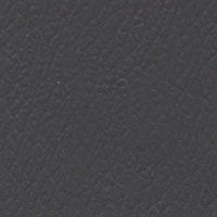 Close-up of textured dark gray leather material.