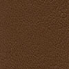 Close-up of textured brown leather surface.