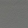Close-up of textured gray leather surface.
