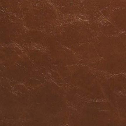 Close-up of textured brown leather surface.