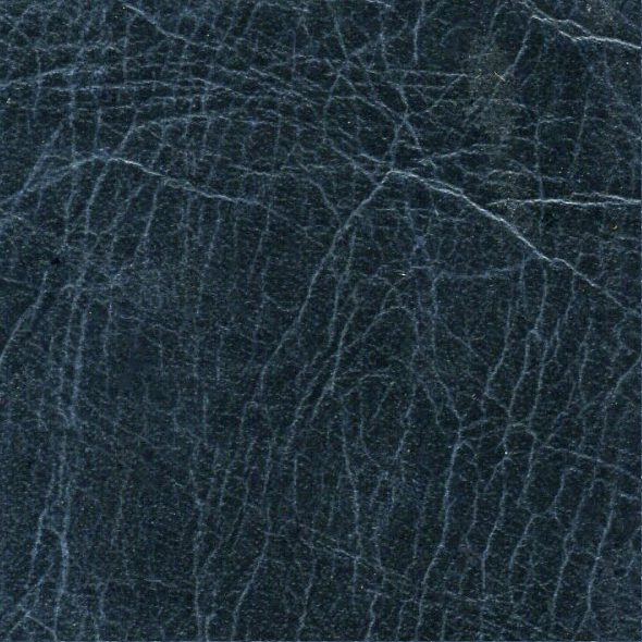 Close-up of dark textured leather surface.