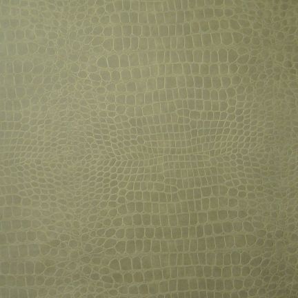 Close-up of light green textured fabric with a subtle grid pattern.