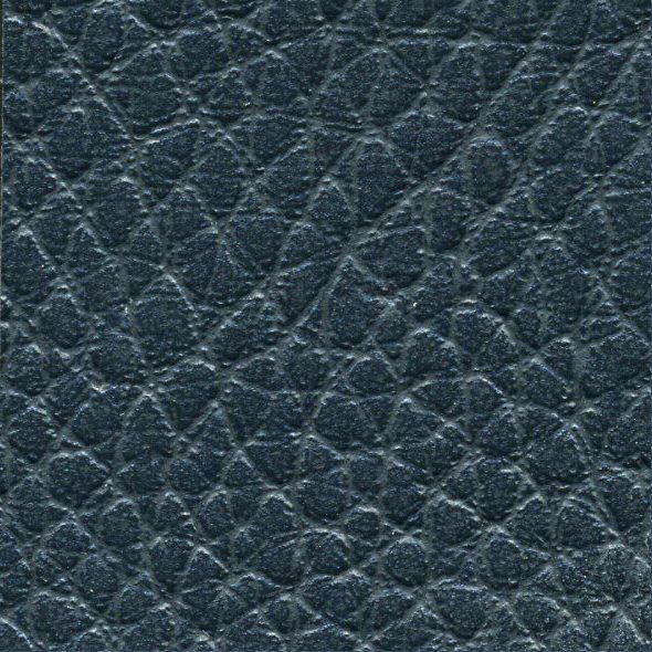 Close-up of textured black leather surface.