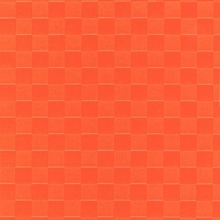Orange checkered pattern with subtle texture and shading.
