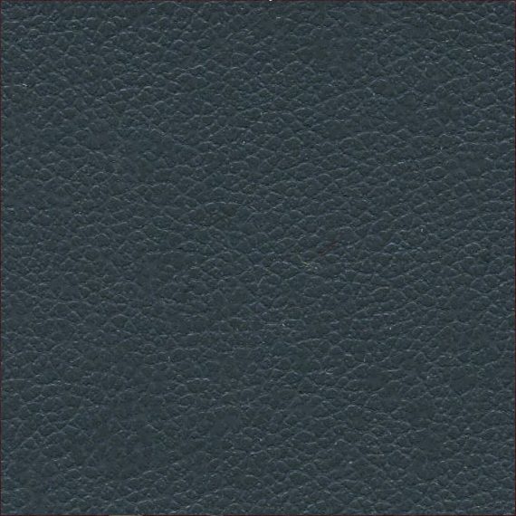 Close-up of textured dark blue leather material.