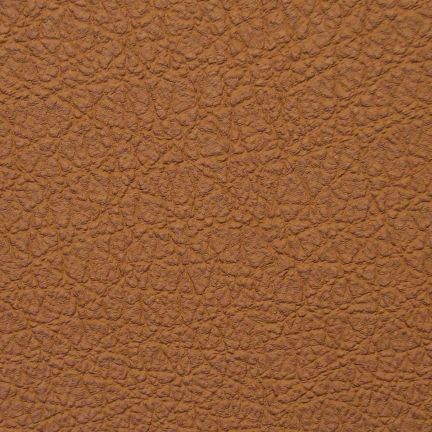 Close-up of textured brown leather surface.
