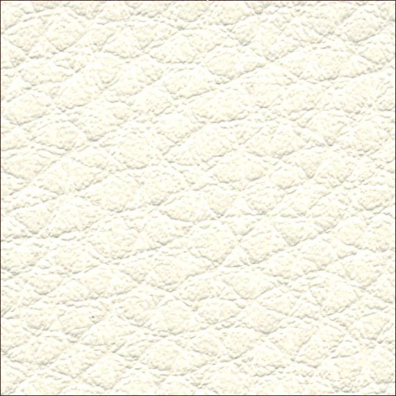 Textured cream fabric with a diamond quilted pattern.