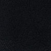 Close-up of black leather texture with fine grain details.
