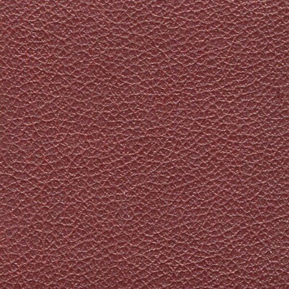 Close-up of textured brown leather surface.