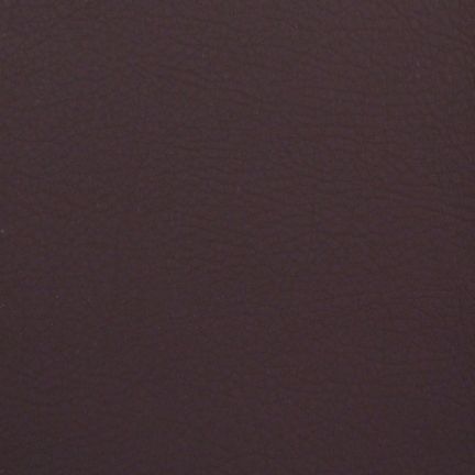 Close-up of dark brown textured leather surface.