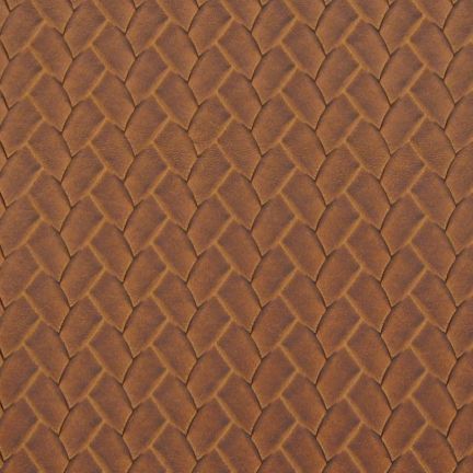 Brown textured surface with a geometric pattern.