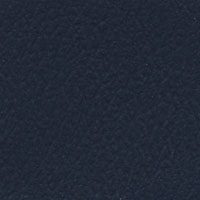 Close-up texture of dark blue leather material.
